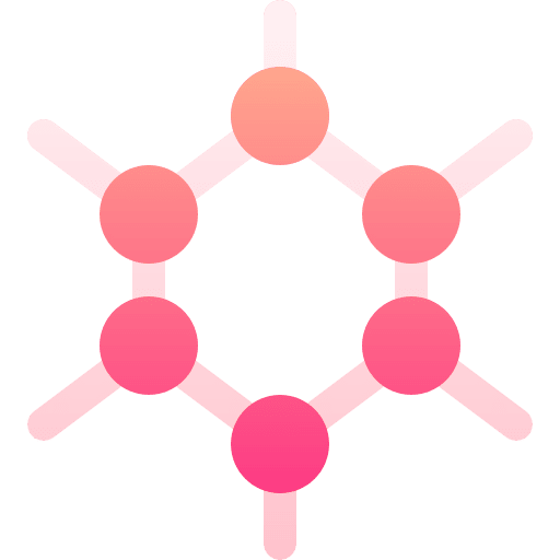 Molecular biology structure molecular structure icon