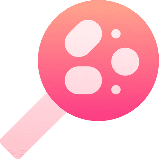Petri dish education petri dish loupe icon