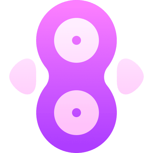 Cell division organism atom microorganism icon