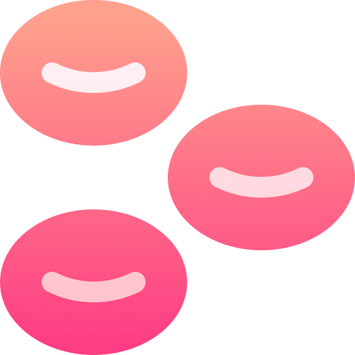 Red blood cells healthcare and medical erythrocytes blood cells icon