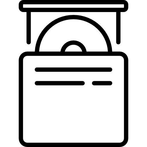 Cd music player bluray music icon Cd music player bluray music icon