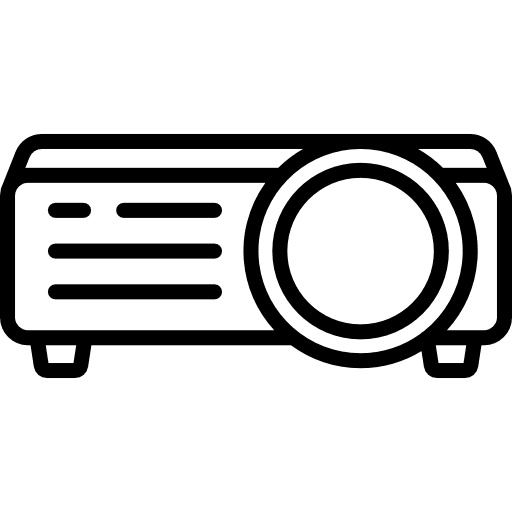 Projector video projector electronics icon Projector video projector electronics icon