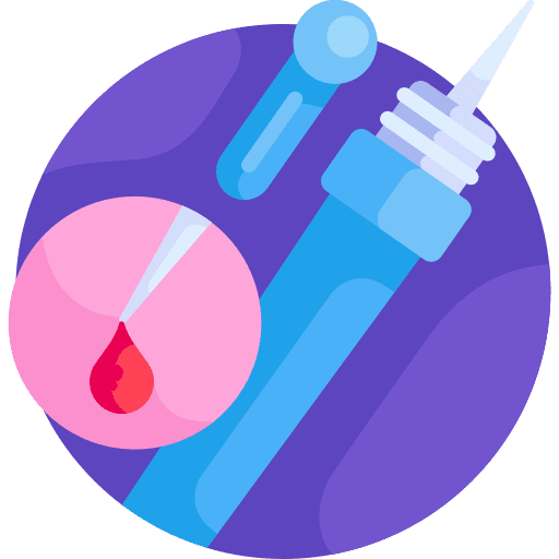 Blood lancet medical tool blood lancet covid test icon