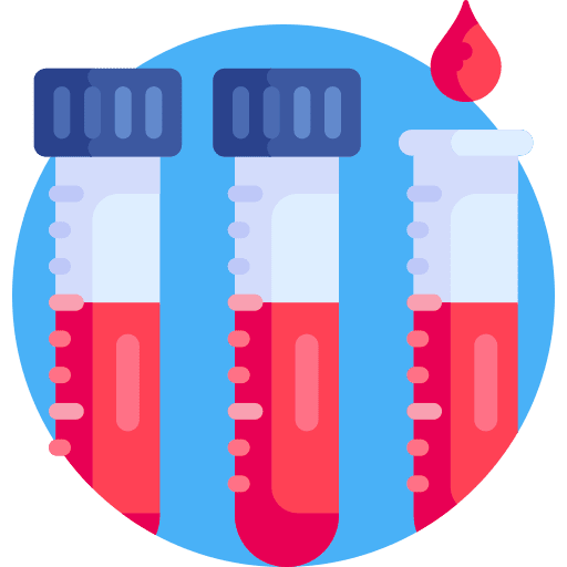 Blood sample covid test blood test blood sample icon