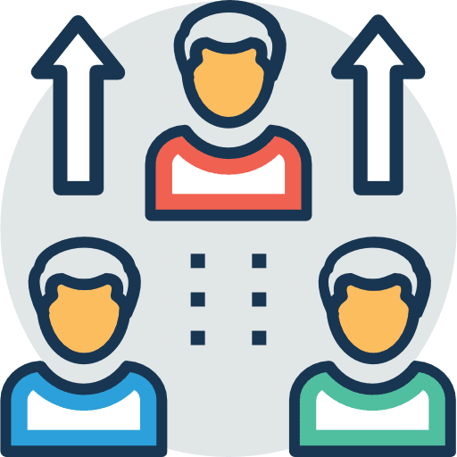 Team team networking group icon