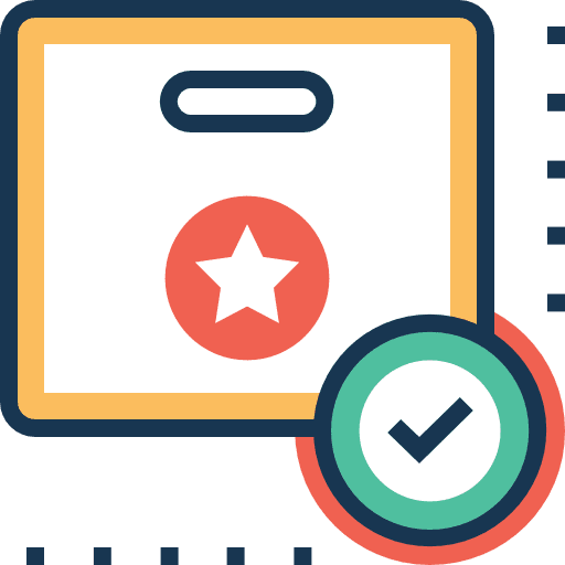 Package cardboard business delivery icon