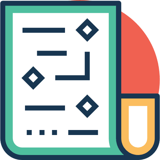 Project idea seo and web pen icon