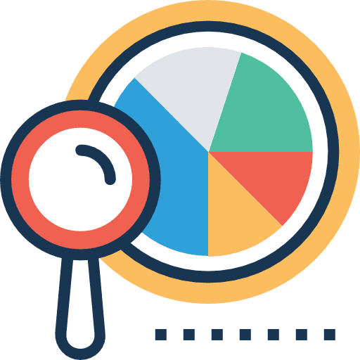Analytics chart statistics graph icon