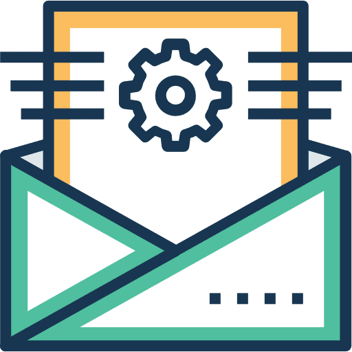 Email multimedia message envelope icon