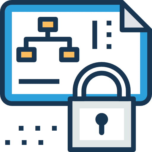 Project idea file business and finance icon