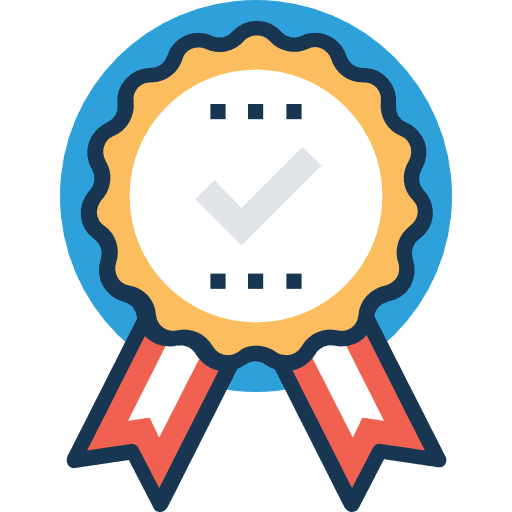 Quality quality sports and competition award icon