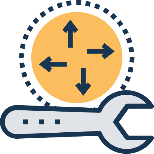 Development development seo wrench icon