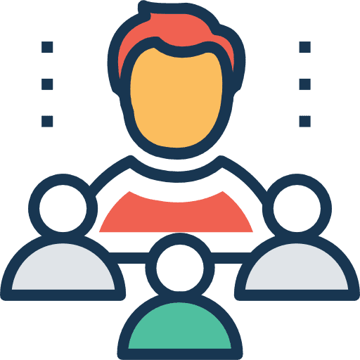 Team team people working icon