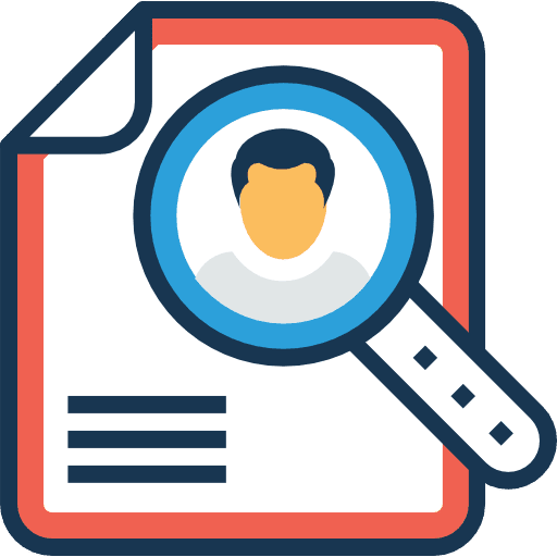 Profile topics personal profile resume icon