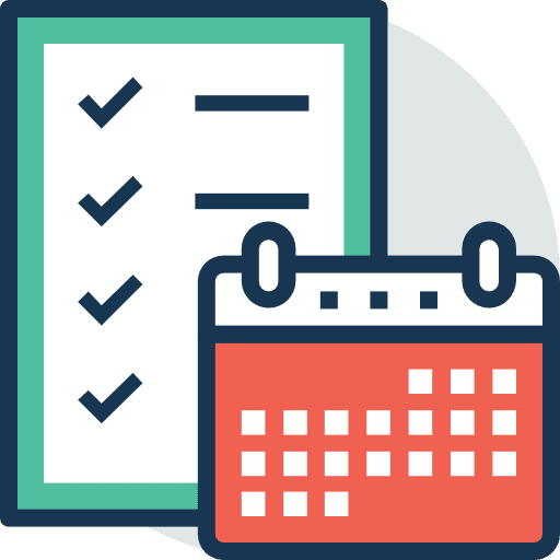 Schedule time date schedule icon