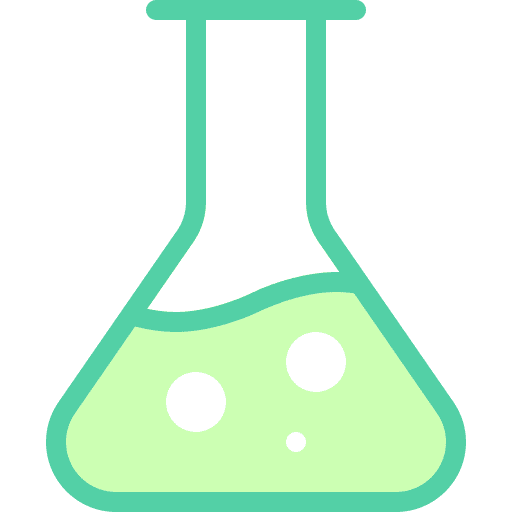 Flask lab research education icon Flask lab research education icon