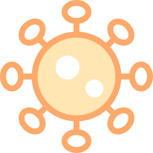 Virus microorganism healthcare and medical covid 19 icon Virus microorganism healthcare and medical covid 19 icon