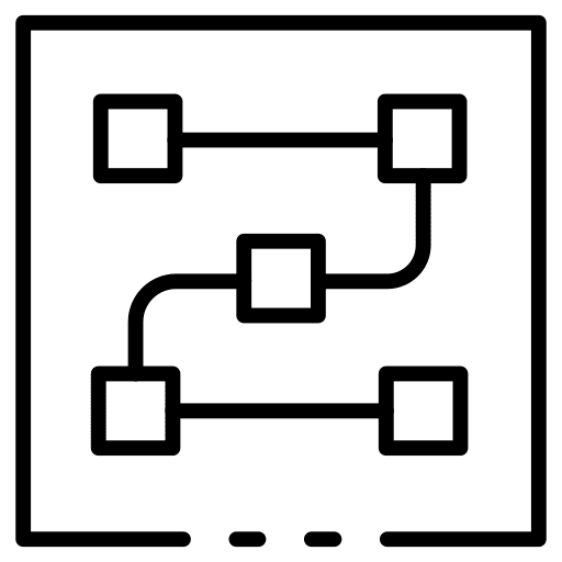 Tactic finance report graph icon