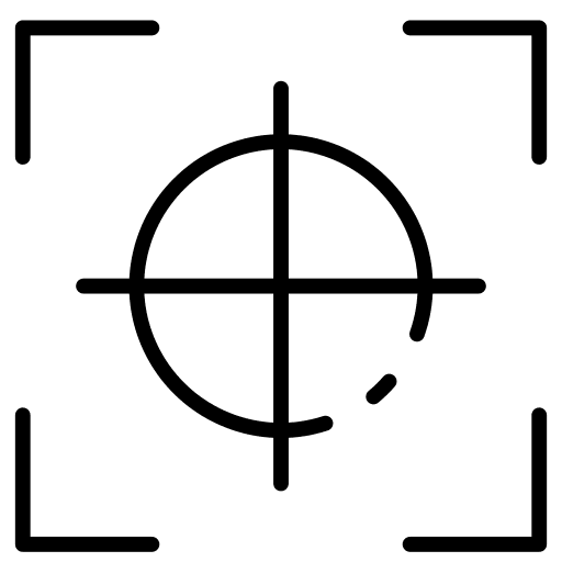 Target planning strategic plan business and finance icon