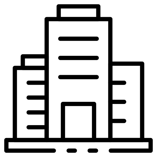 Building real estate office condo icon