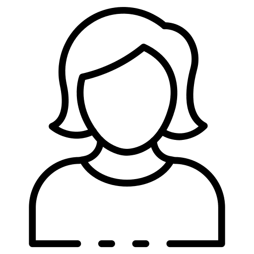 Woman worker avatar woman icon