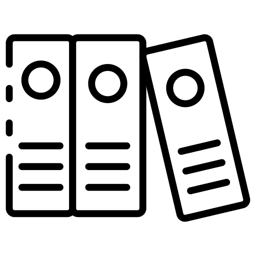 Folder document folder binder icon