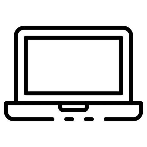 Laptop device laptop computer icon