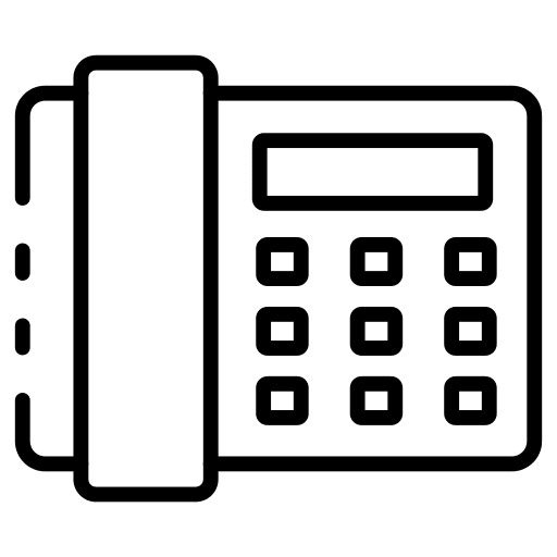 Phone landline phone conversation icon