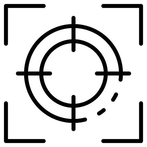 Target aim goal objective icon