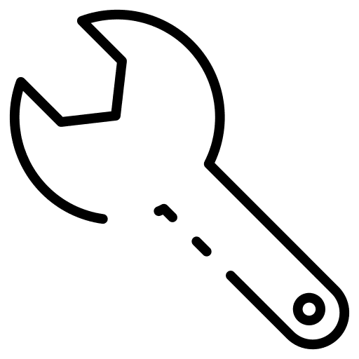 Wrench maintenance wrench spanner icon