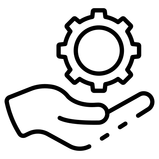 Setting ui hand provider icon