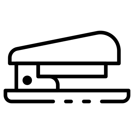 Stapler education stapler stationery icon