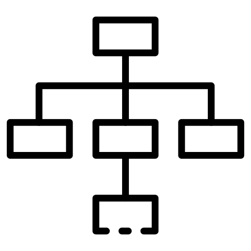 Algorithm networking statistics algorithm icon