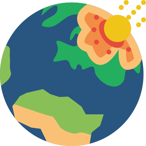 Planet earth galaxy astronomy solar system icon