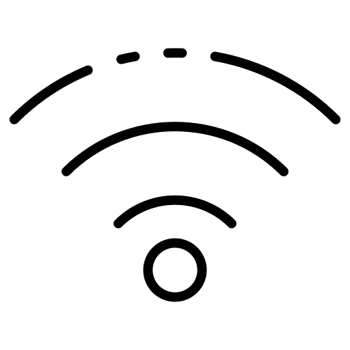 Wifi signal ui internet communication icon