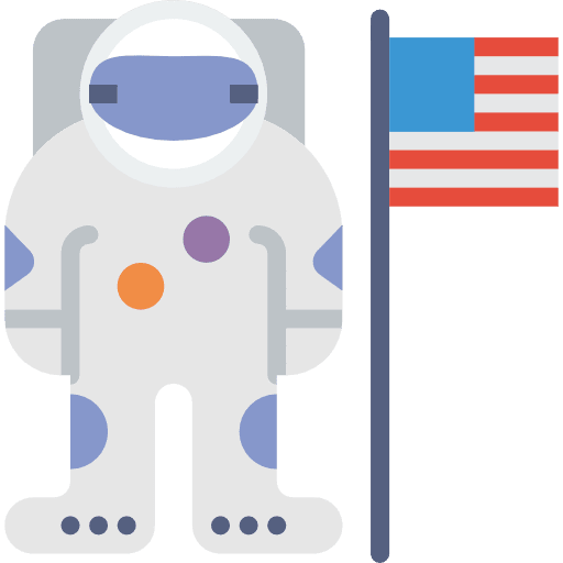 Astronaut avatar galaxy job icon Astronaut avatar galaxy job icon