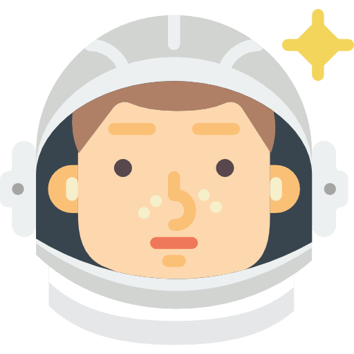 Astronaut profession avatar galaxy icon Astronaut profession avatar galaxy icon