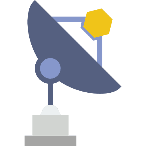 Satellite dish radar satellite dish antenna icon Satellite dish radar satellite dish antenna icon