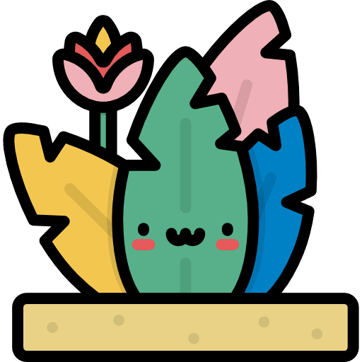 Plant ecology and environment garden leaf icon