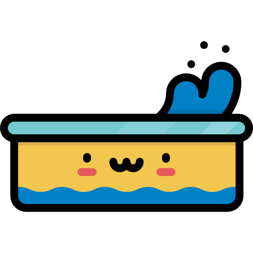 Pool ladder swim pool icon