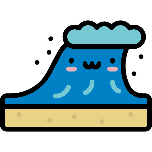 Wave waves sea wave icon