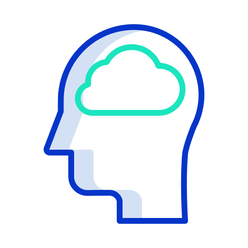 Mind feelings expression mind icon