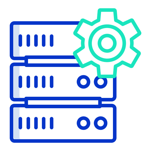 Server signs settings gear icon