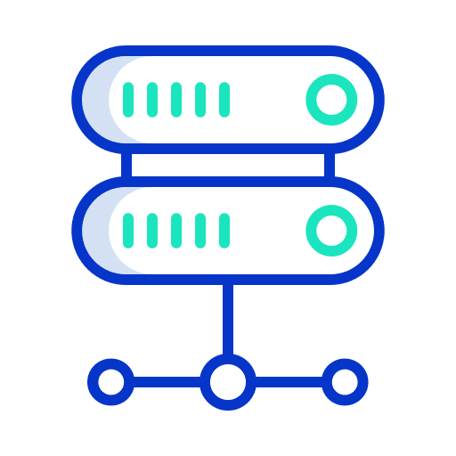 Big computing big server icon