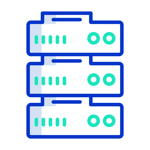 Big data network ui connection icon