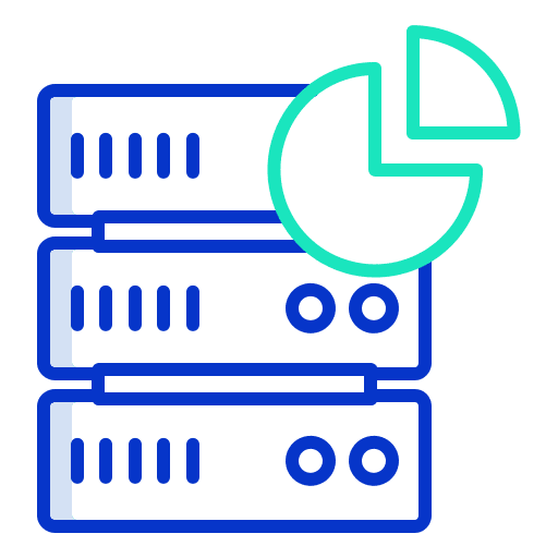 Server data computing interface icon