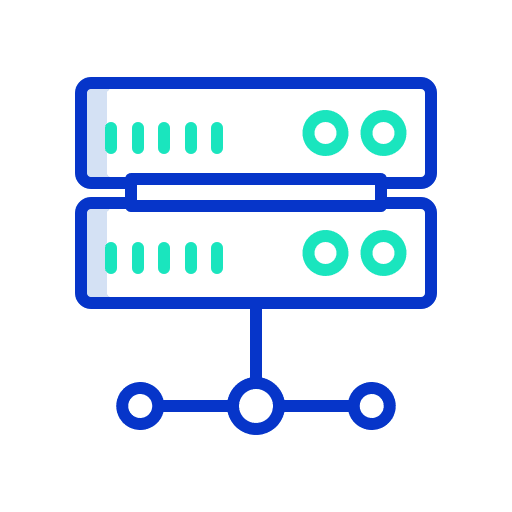 Server database computing interface icon