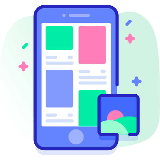 Website smartphone website web design icon