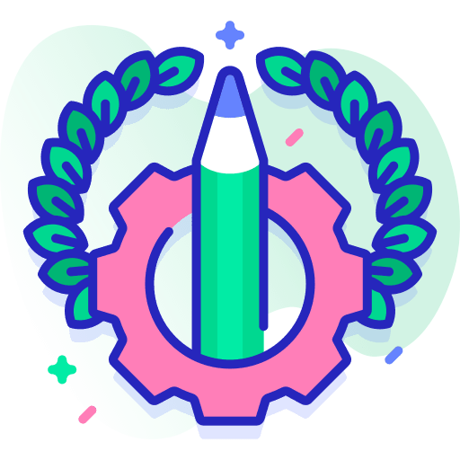 Badge branch gear badge icon