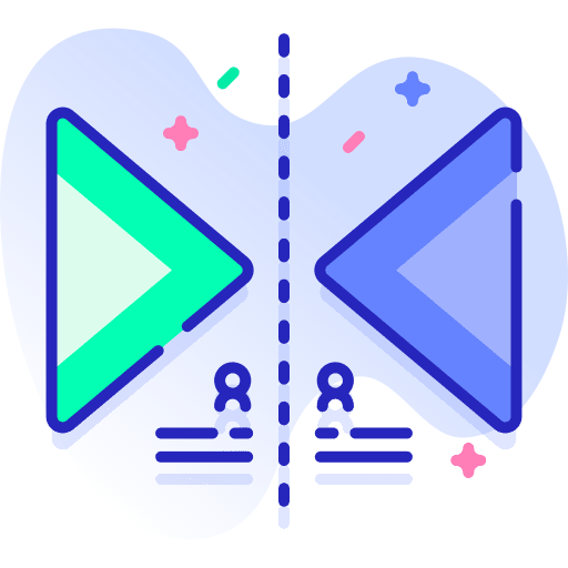 Arrows edit tools multimedia option orientation icon